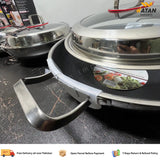 Heavy Duty Lazer Coated Karahi Pan | Non-Stick & Easy to Clean