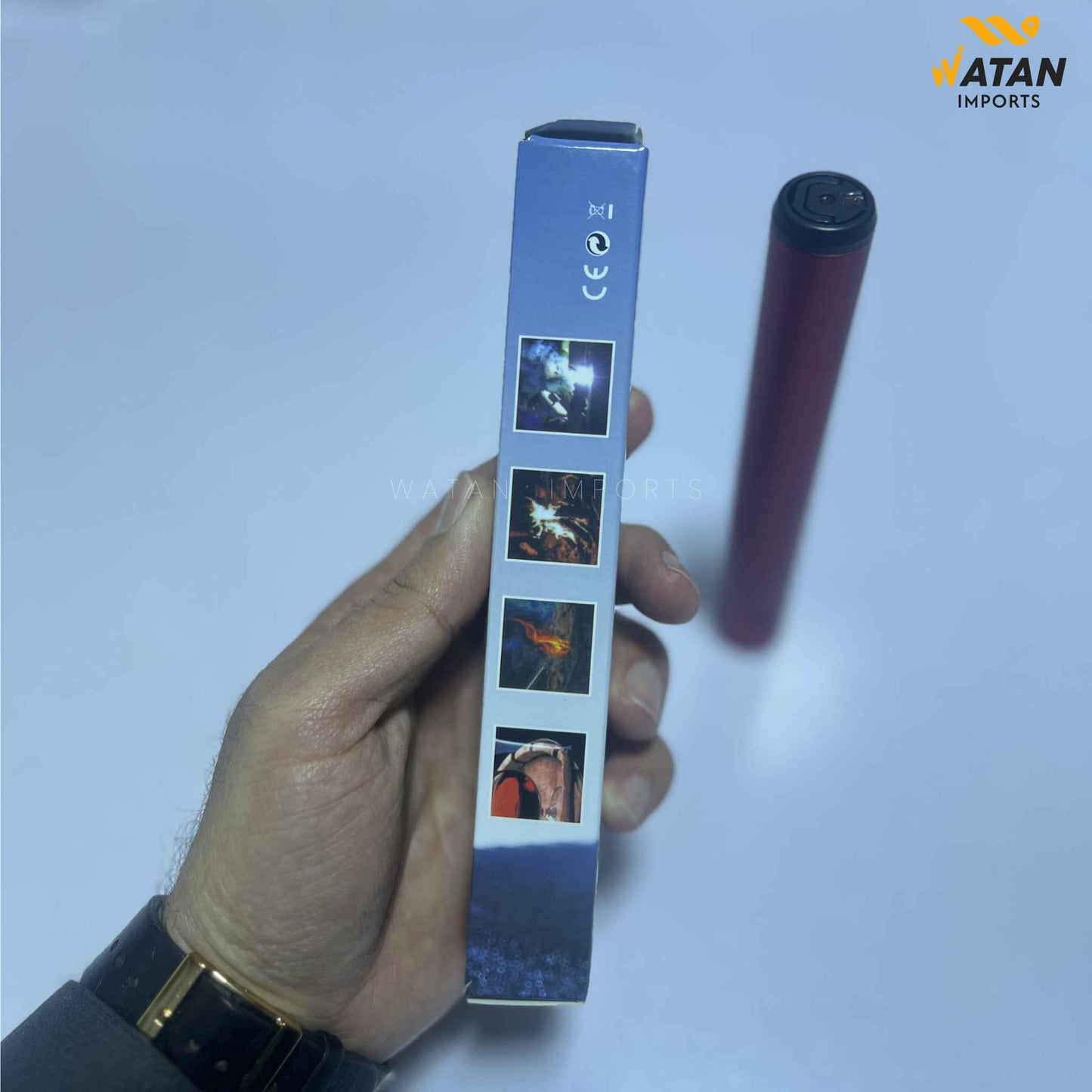 Butane Refill Gas Lighter | Windproof | Reusable Flame Lighter