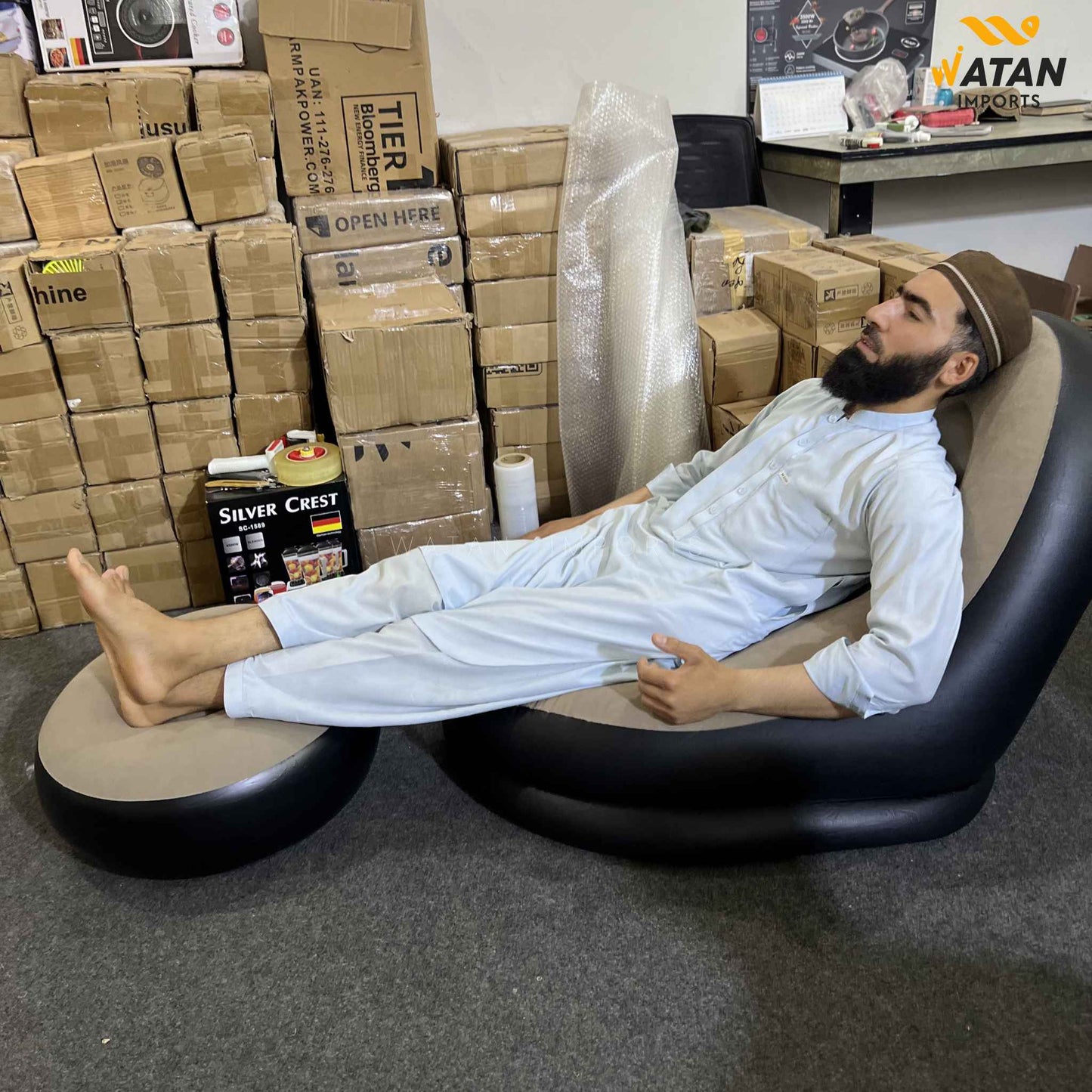 Inflatable Sofa Chair – Single Seater | Relax in comfort anywhere