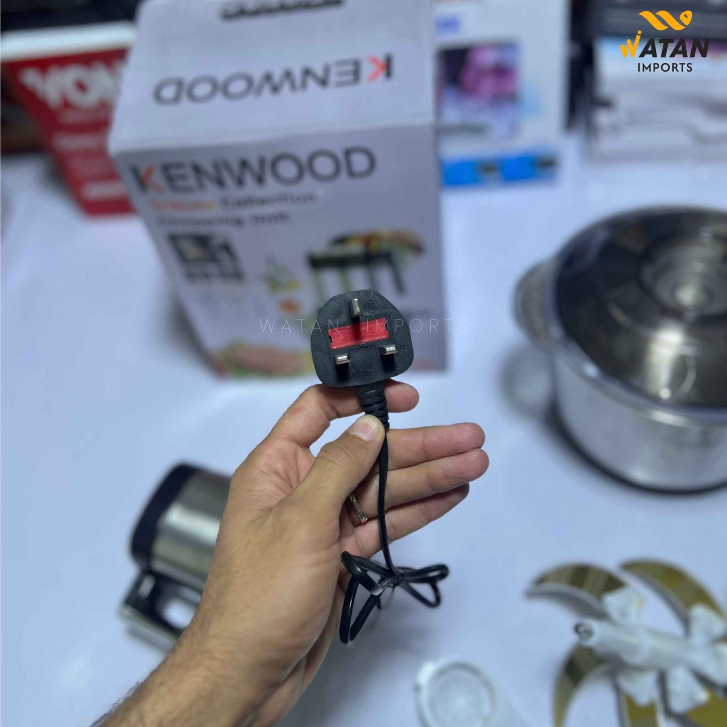 Kenwood 5-in-1 Electric & Manual Food Chopper 5L – 1000W Powerful Motor | Multi-Purpose Kitchen Processor