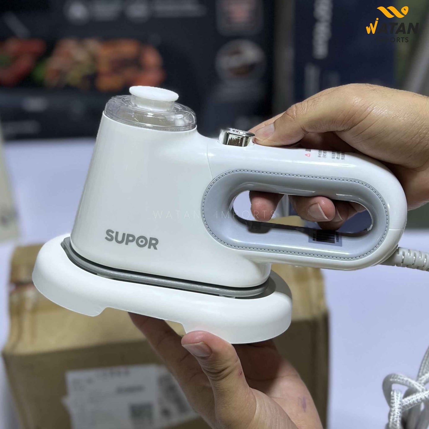 Supor Steam Iron ESP-301-B – 800W Portable Steam Iron with 60ML Water Tank
