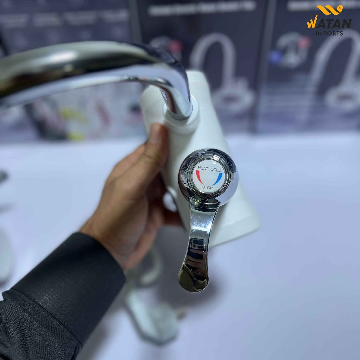 Instant Electric Hot Water Tap – Fast Heating Faucet | 3000W | Energy Efficient | Kitchen & Bathroom Instant Heater