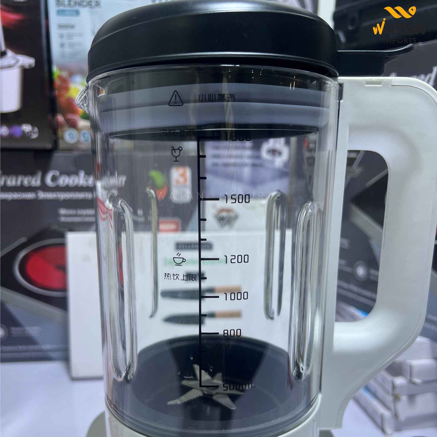1000W Heating Blender | Touch Screen | 1.8L BPA-Free Jug | Full Nutrition Wall Breaker