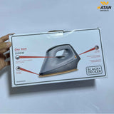 BLACK+ DECKER Dry Iron 1100W – Non-Stick Soleplate with 2 Years Warranty
