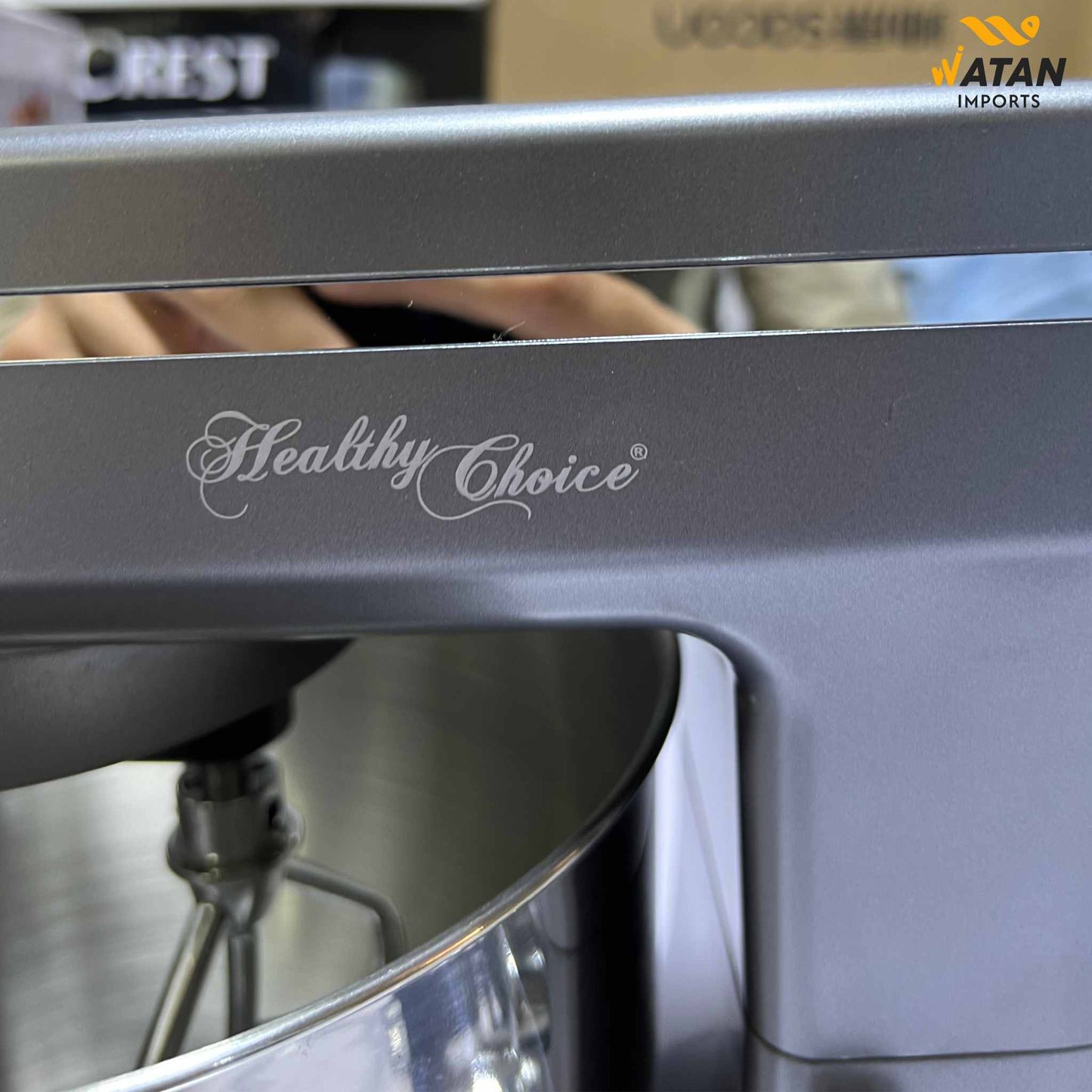 Lenox Kitchen Stand Mixer 1200 Watt with 5 Liter Stainless Steel Bowl | Dough Hook, Whisk & Beater