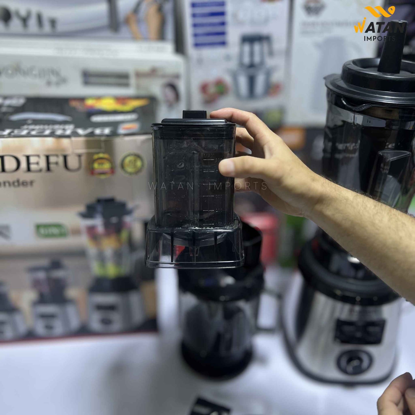 Bardefu 6 in 1 3.0L Blender Set with Grinder Chopper